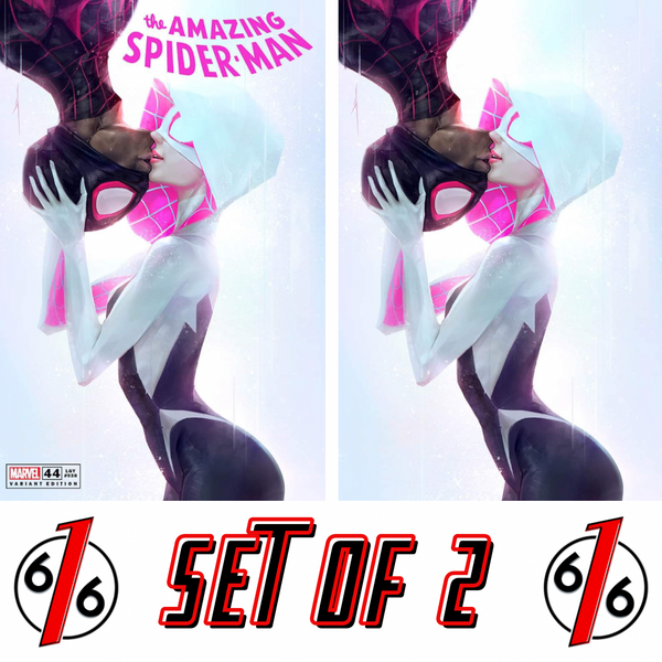 AMAZING SPIDER-MAN #44 IVAN TAO Trade Dress & Virgin Variant Set