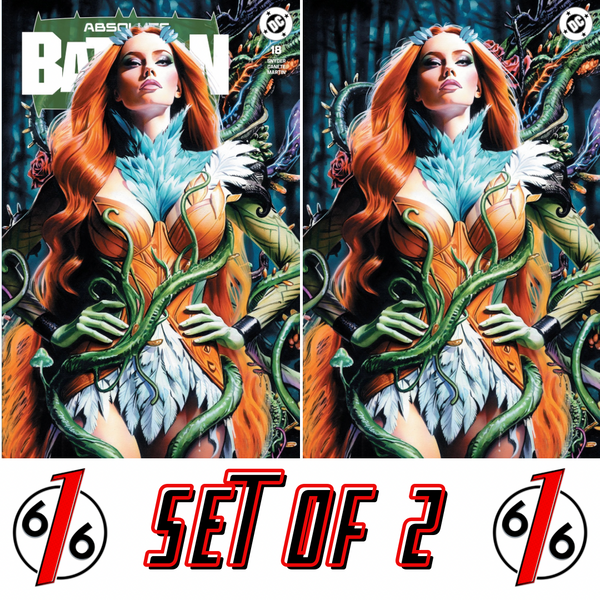 ABSOLUTE BATMAN #18 MIKE MAYHEW 616 COMICS Trade Dress & Virgin Variant AB Set LTD 1000