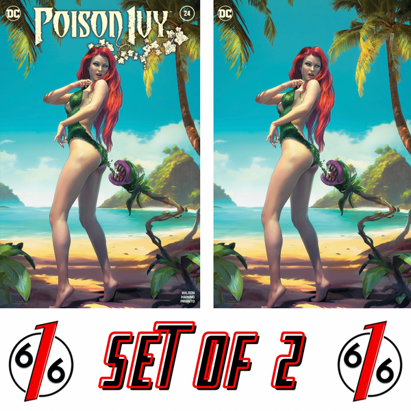 POISON IVY 24 TIAGO DA SILVA 616 Coppertone Trade & Virgin Variant AB Set LTD 1500