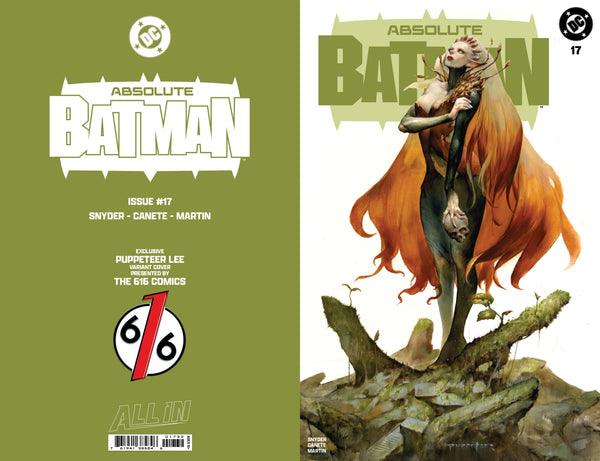 ABSOLUTE BATMAN #17 PUPPETEER LEE 616 COMICS Trade Dress & Virgin & FOIL Variant ABC Set LTD 1000