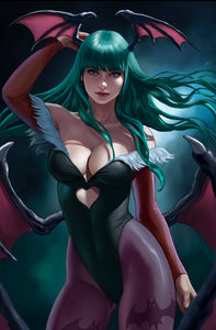 TEAM DARKSTALKERS #1 IVAN TALAVERA 616 MORRIGAN Virgin Variant A LTD 500