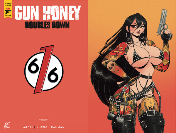 GUN HONEY DOUBLES DOWN #4 BLOODKNOTCOLLECTIVE 616 COMICS Trade Dress & Virgin Variant ABC Set LTD 250