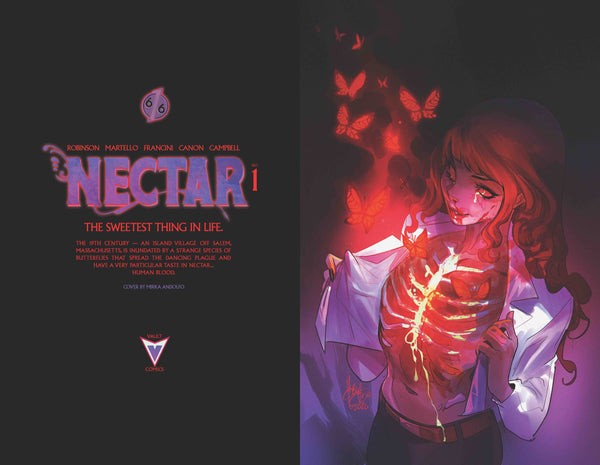 NECTAR #1 SECOND PRINTING MIRKA ANDOLFO 616 Virgin FOIL Variant C LTD 500