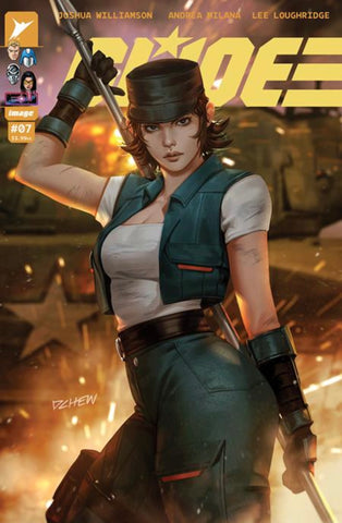 GI JOE #7 DERRICK CHEW 1:100 FOIL Ratio Variant Cvr F