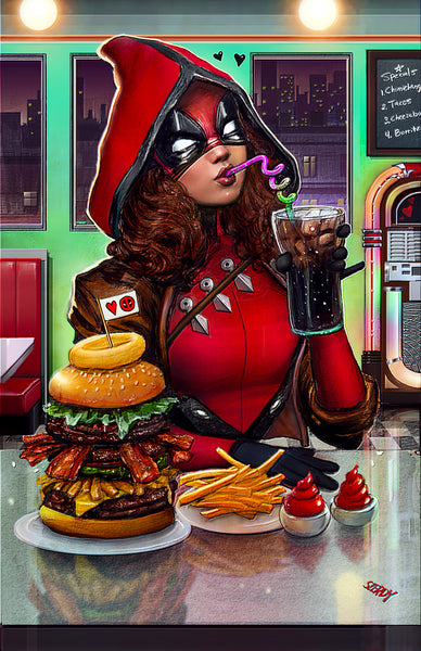 DEADPOOL #7 NATHAN SZERDY 616 DINER Trade Dress & Virgin Variant AB Set LTD 1000