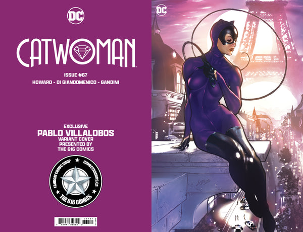 CATWOMAN #67 LOBOS & RACHTA LIN 616 Foil Virgin Variant Set LTD 1000