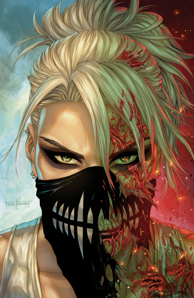 SOMETHING IS KILLING THE CHILDREN #47 TYLER KIRKHAM 616 COMICS Virgin FOIL Variant B LTD 500