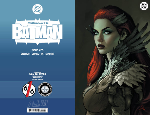 ABSOLUTE BATMAN #20 IVAN TALAVERA 616 COMICS FOIL Variant CD Set LTD 1000