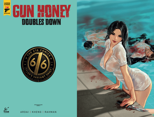 GUN HONEY DOUBLES DOWN #4 LEIRIX 616 COMICS Virgin WHATNOT Variant C LTD 250