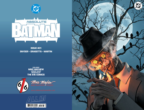 ABSOLUTE BATMAN #21 MIKE MAYHEW 616 COMICS Virgin Variant B 1000