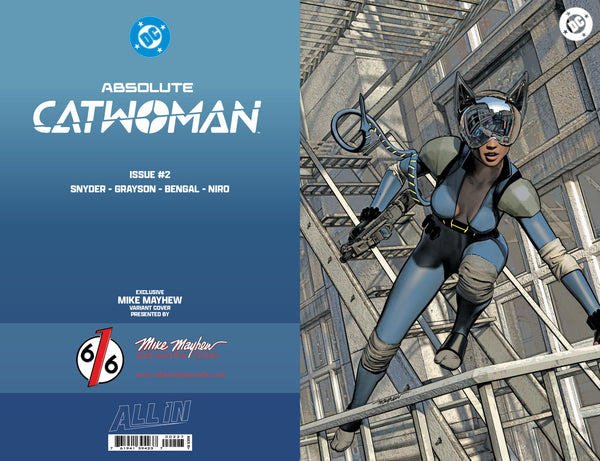 ABSOLUTE CATWOMAN #2 MIKE MAYHEW 616 COMICS Variant ABCD Set LTD 1000
