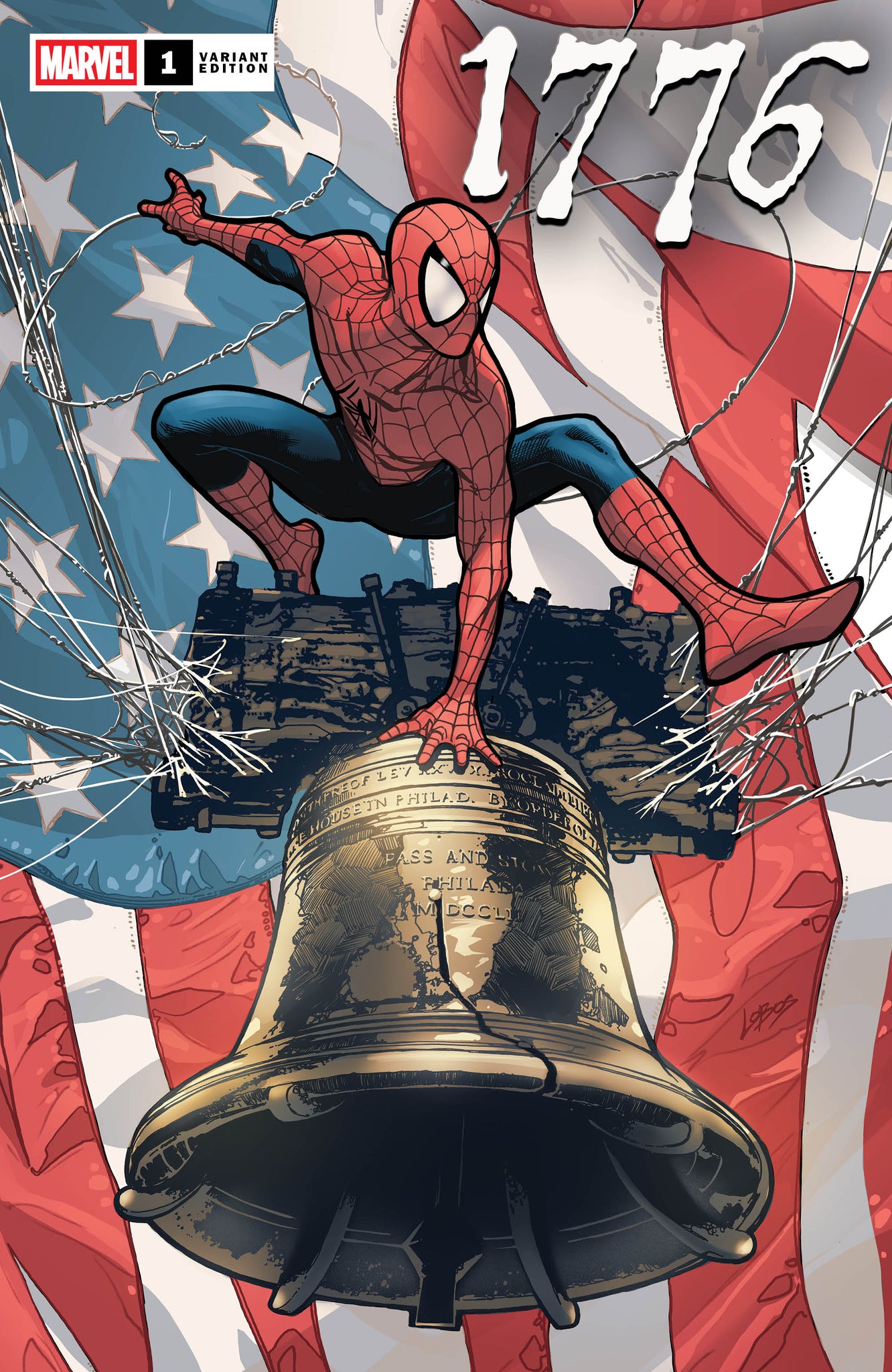 1776 #1 PABLO LOBOS VILLALOBOS 616 Trade Dress A Variant LTD 3000