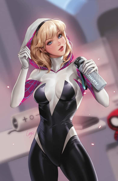 AMAZING SPIDER-MAN 32 LEIRIX LI NYCC FOIL Virgin Variant SPIDER