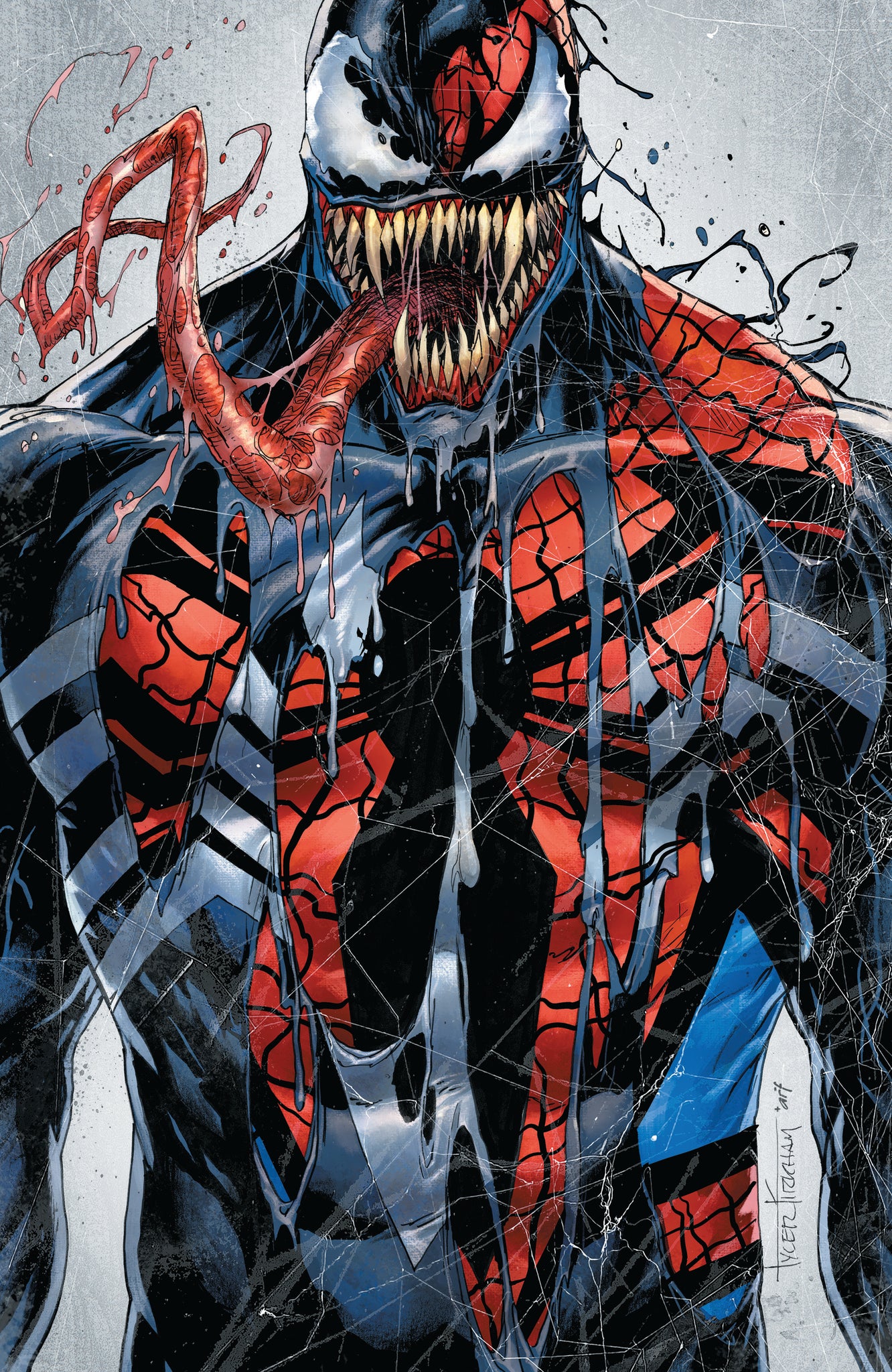 WEB OF VENOM #1 TYLER KIRKHAM 616 COMICS Virgin Variant C LTD 1000