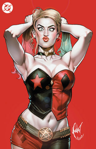 HARLEY QUINN #51 CEDRIC POULAT 616 Virgin Variant B LTD 1000