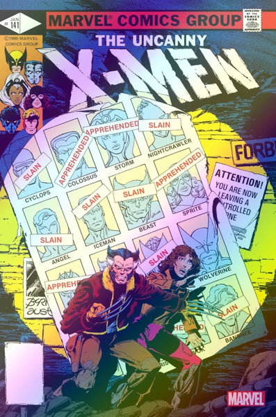 UNCANNY X-MEN #141 FACSIMILE EJIKURE HOMAGE & BYRNE FOIL Variant