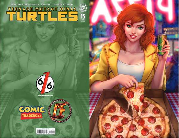 TEENAGE MUTANT NINJA TURTLES #15 ERIC WEIJIC CHEN 616 Virgin Variant B LTD 600