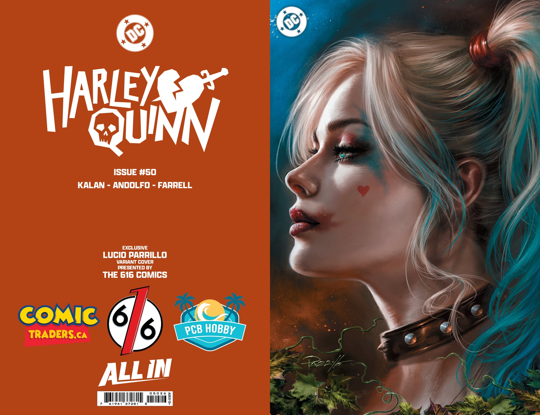 HARLEY QUINN #50 LUCIO PARRILLO & POISON IVY #33 CARLA COHEN 616