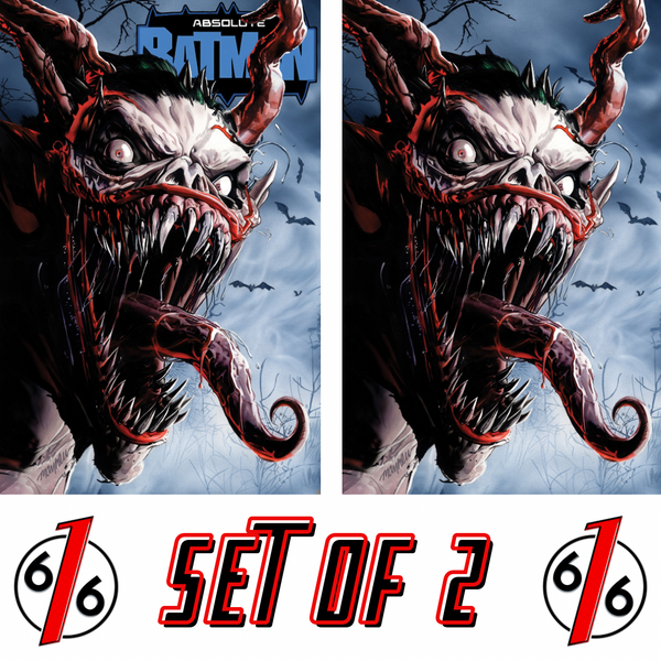 ABSOLUTE BATMAN #15 MIKE MAYHEW 616 COMICS Trade Dress & Virgin Variant Set AB LTD 1000