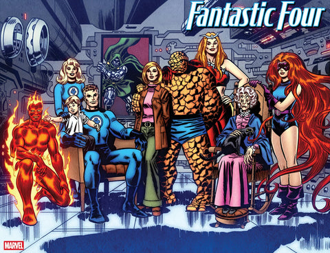 FANTASTIC FOUR #1 JOHN BUSCEMA Remastered 1:50 Ratio Variant