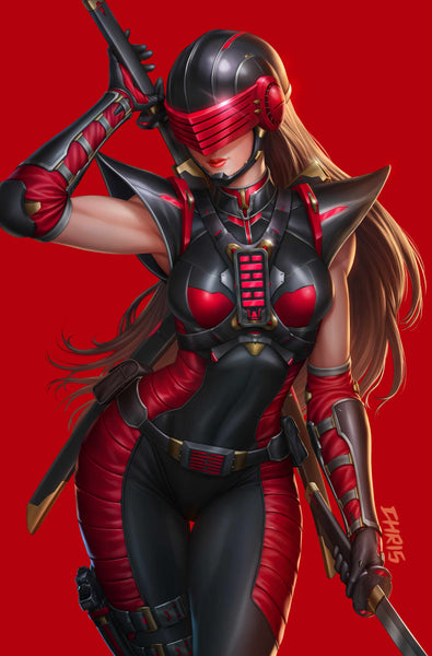 GI JOE REAL AMERICAN HERO #325 CHRIS NG 616 COMICS Virgin & FOIL Variant AB Set LTD 750