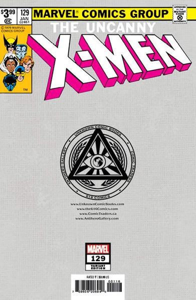 X-MEN #129 FACSIMILE EDITION SZERDY EMMA FROST Trade Dress Variant