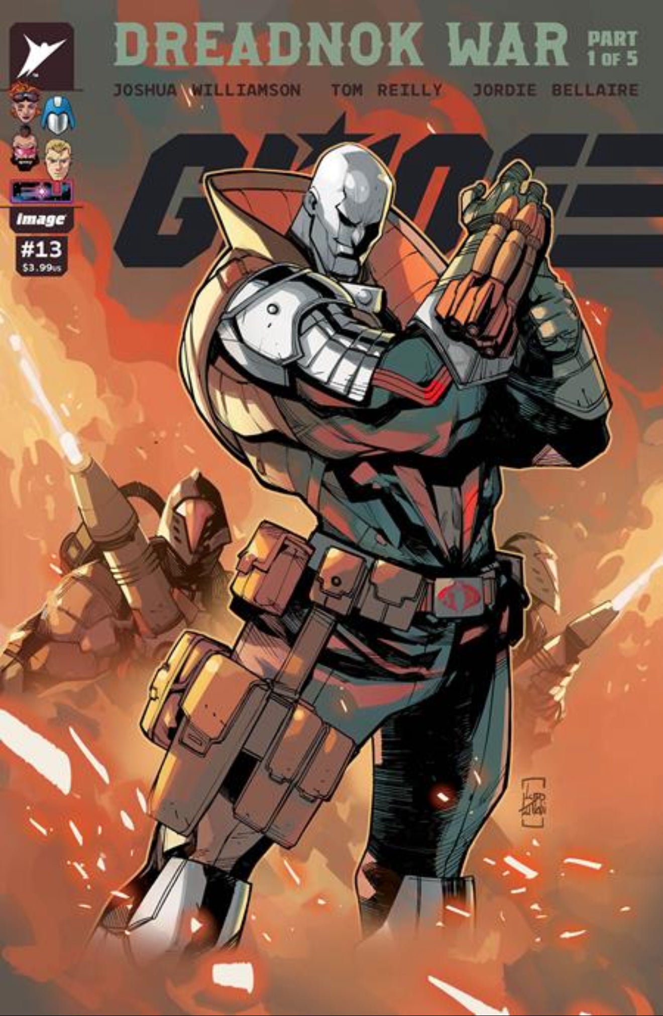 GI JOE #13 LUDO LULLABI 1:100 FOIL Ratio Variant Cvr F