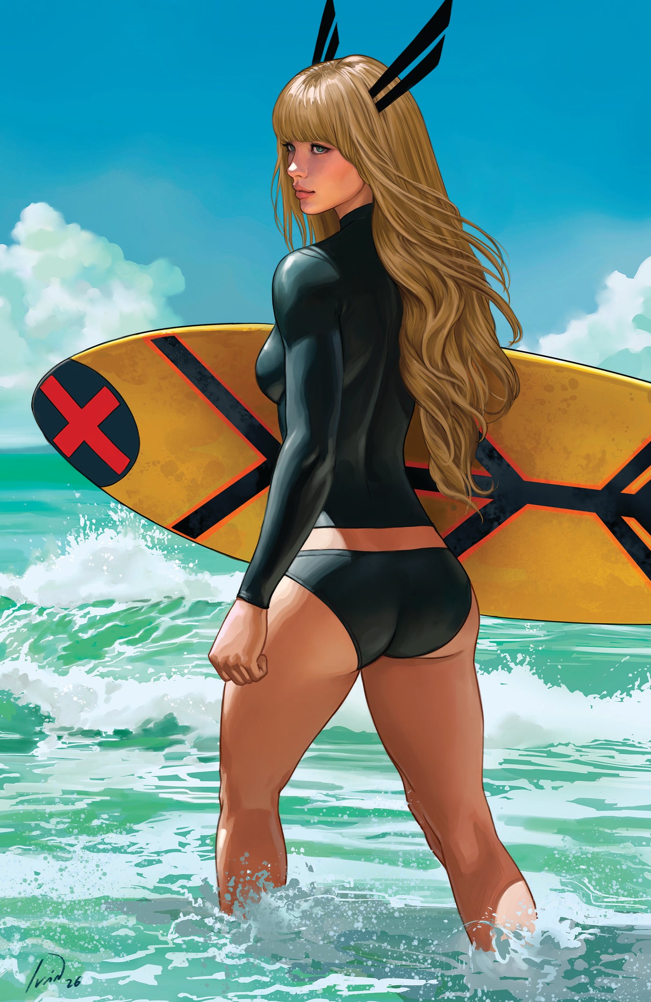 シンドラ　水着　プロモ　マーベル　Marvel FaB MARVEL SWIMSUIT SPECIAL BRAND NEW BEACH DAY #1 IVAN TALAVERA 616