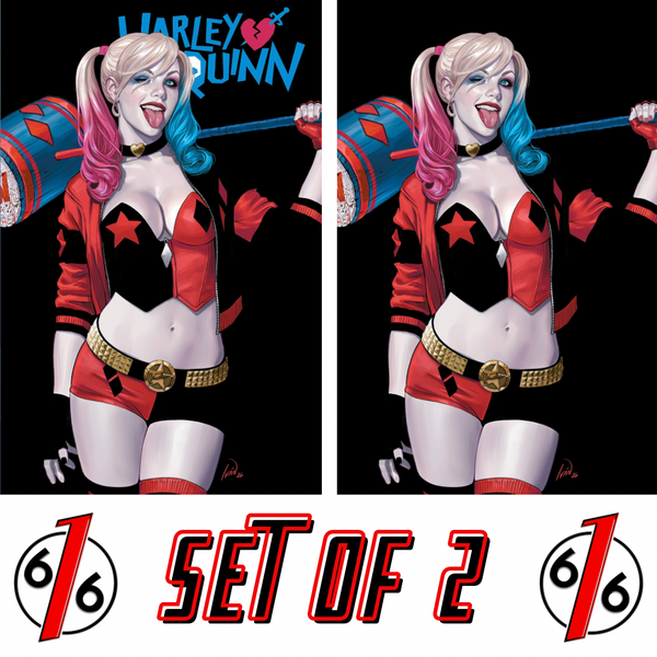 HARLEY QUINN #66 IVAN TALAVERA 616 COMICS Trade Dress & Virgin Variant AB Set LTD 1000