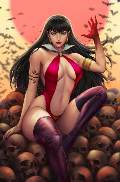 VAMPIRELLA #9 ERIC WEIJIC CHEN 616 COMICS Virgin Variant AB Set LTD 500