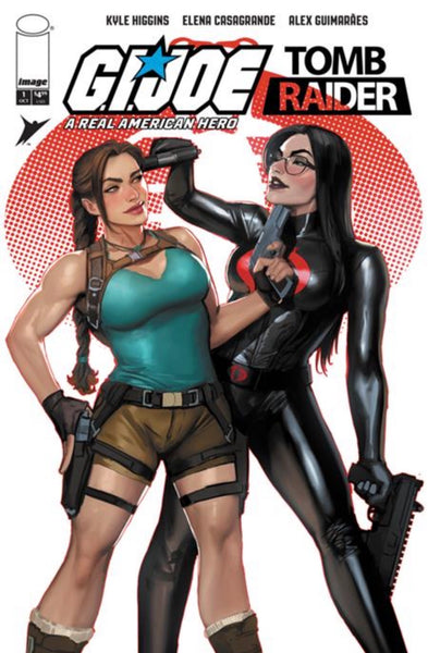 GI JOE REAL AMERICAN HERO TOMB RAIDER #1 STJEPAN SEJIC Set Cvr B & C FOIL