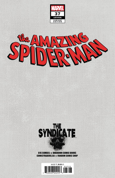 WEB OF VENOM #1 & AMAZING SPIDER-MAN #37 TYLER KIRKHAM 616 Variant Set LTD 3000