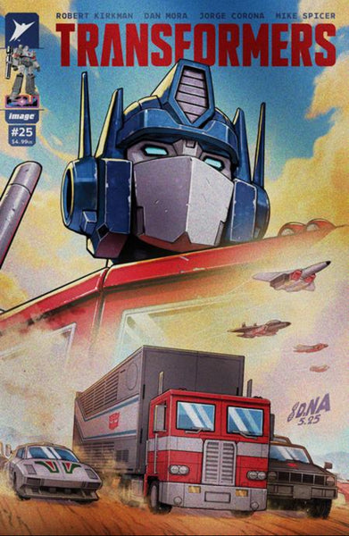 TRANSFORMERS #25 MARCO TURINI & DAVID NAKAYAMA FOIL Variant Set LTD 750