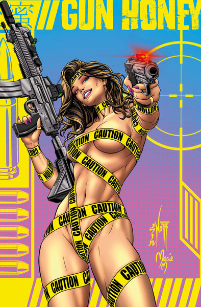 GUN HONEY DOUBLES DOWN #3 JORDAN NOIR 616 COMICS Virgin Variant B LTD 500