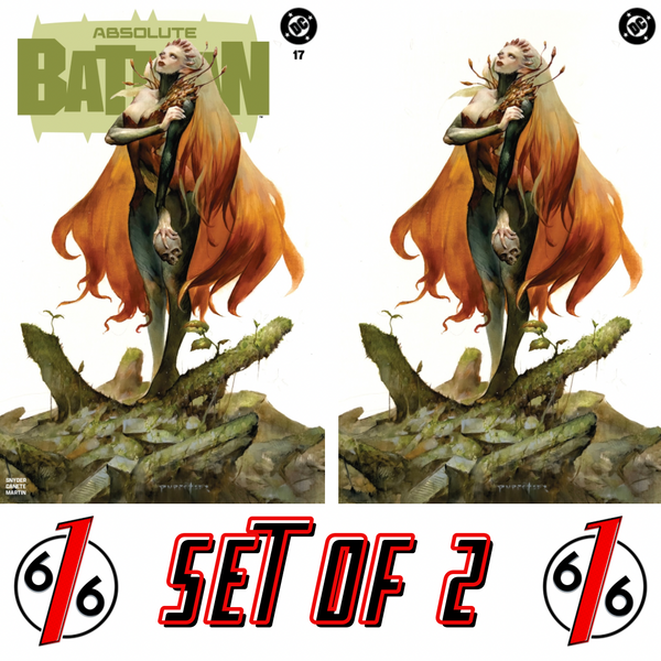 ABSOLUTE BATMAN #17 PUPPETEER LEE 616 COMICS Trade Dress & Virgin Variant AB Set LTD 1000