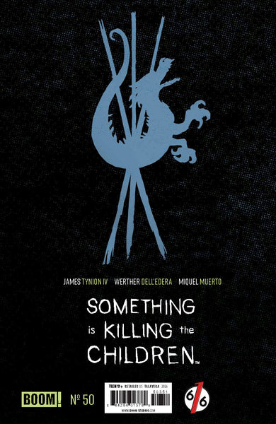 SOMETHING IS KILLING THE CHILDREN #50 IVAN TALAVERA 616 COMICS Virgin Glow In Dark Variant B LTD 500