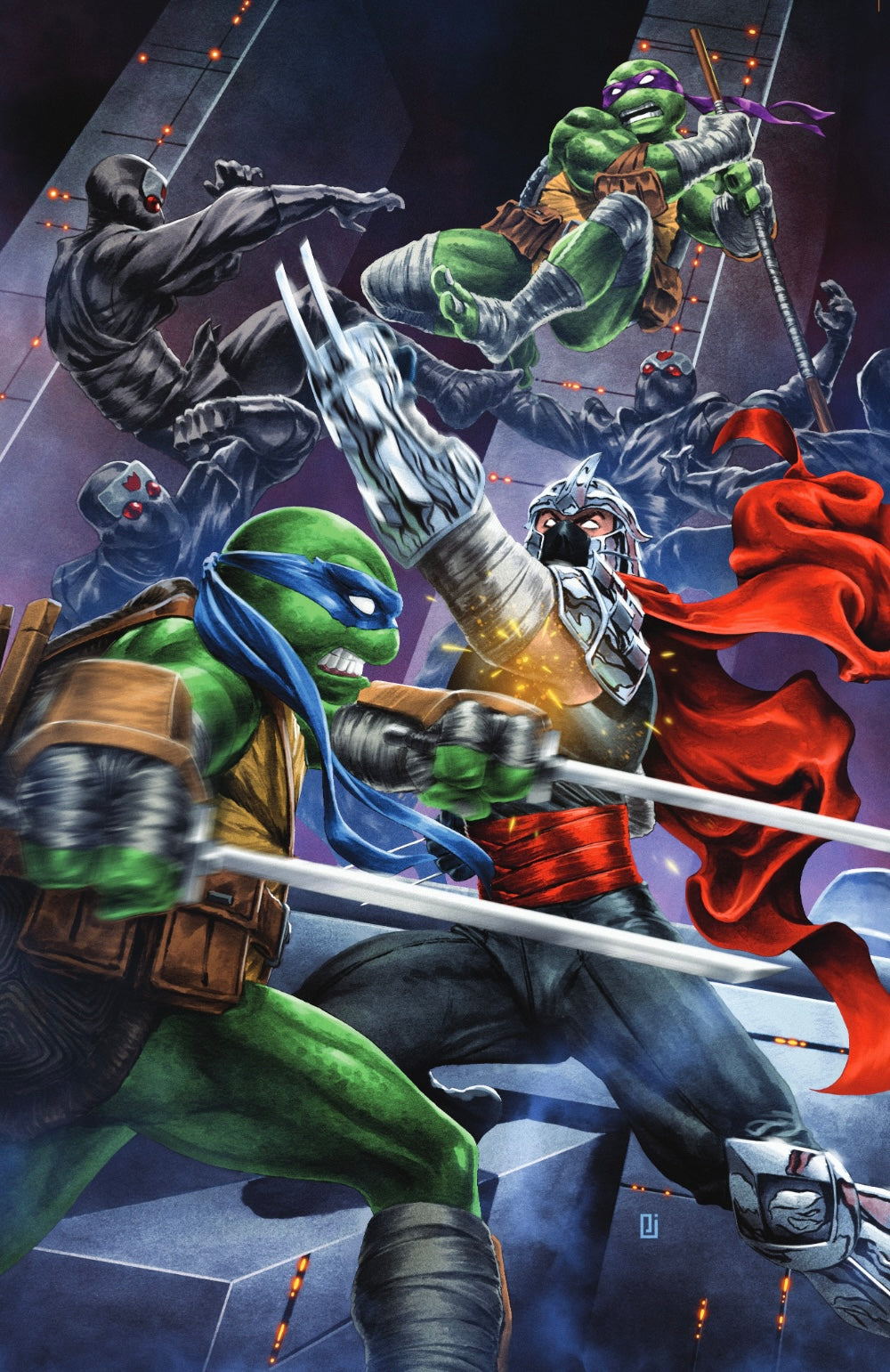 TEENAGE MUTANT NINJA TURTLES 6 PEEJAY CATACUTAN 616 Virgin Connecting Variant A LTD 600