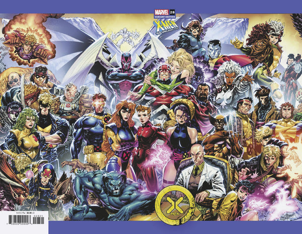 X-MEN #28 DELL’OTTO & TAN WRAPAROUND 60th Anniversary Variant Set