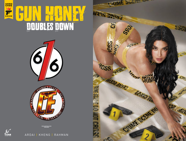GUN HONEY DOUBLES DOWN #1 SHIKARII 616 COMICS Virgin Variant B LTD 500
