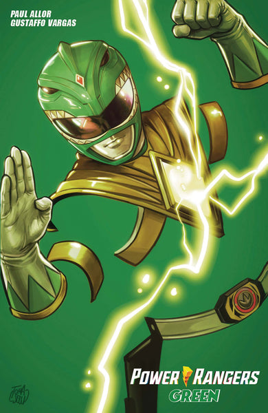 POWER RANGERS GREEN #1 FRANCESCO TOMASELLI 616 COMICS Trade Dress & Virgin GLOW IN DARK & FOIL Variant ABC Set LTD 300