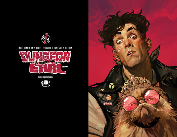DUNGEON CRAWLER CARL #0 FRANCESCO TOMASELLI 616 COMICS Virgin FOIL Variant B LTD 500