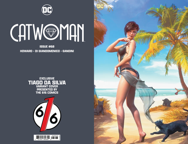 CATWOMAN #68 TIAGO DA SILVA 616 COPPERTONE Variant Set ABC LTD 1000