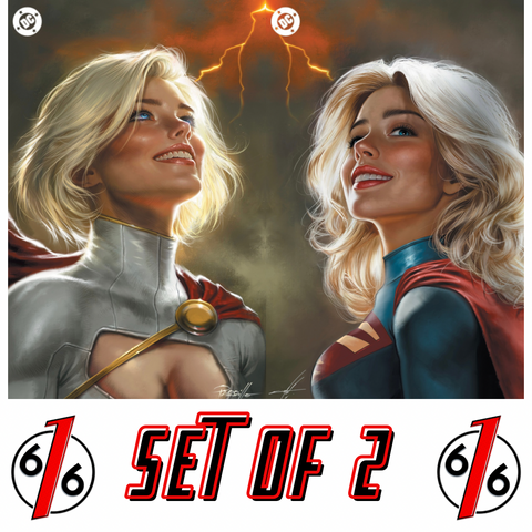 SUPERGIRL #3 LUCIO PARRILLO & CARLA COHEN 616 Virgin Variant Set Of 2 LTD 1000