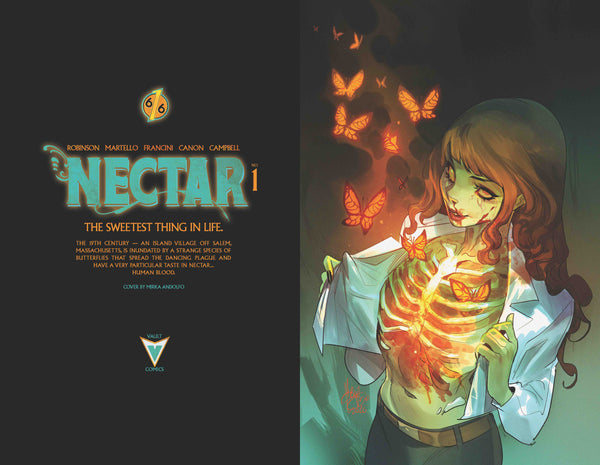 NECTAR #1 SECOND PRINTING MIRKA ANDOLFO 616 COMICS Variant ABC Set LTD 500