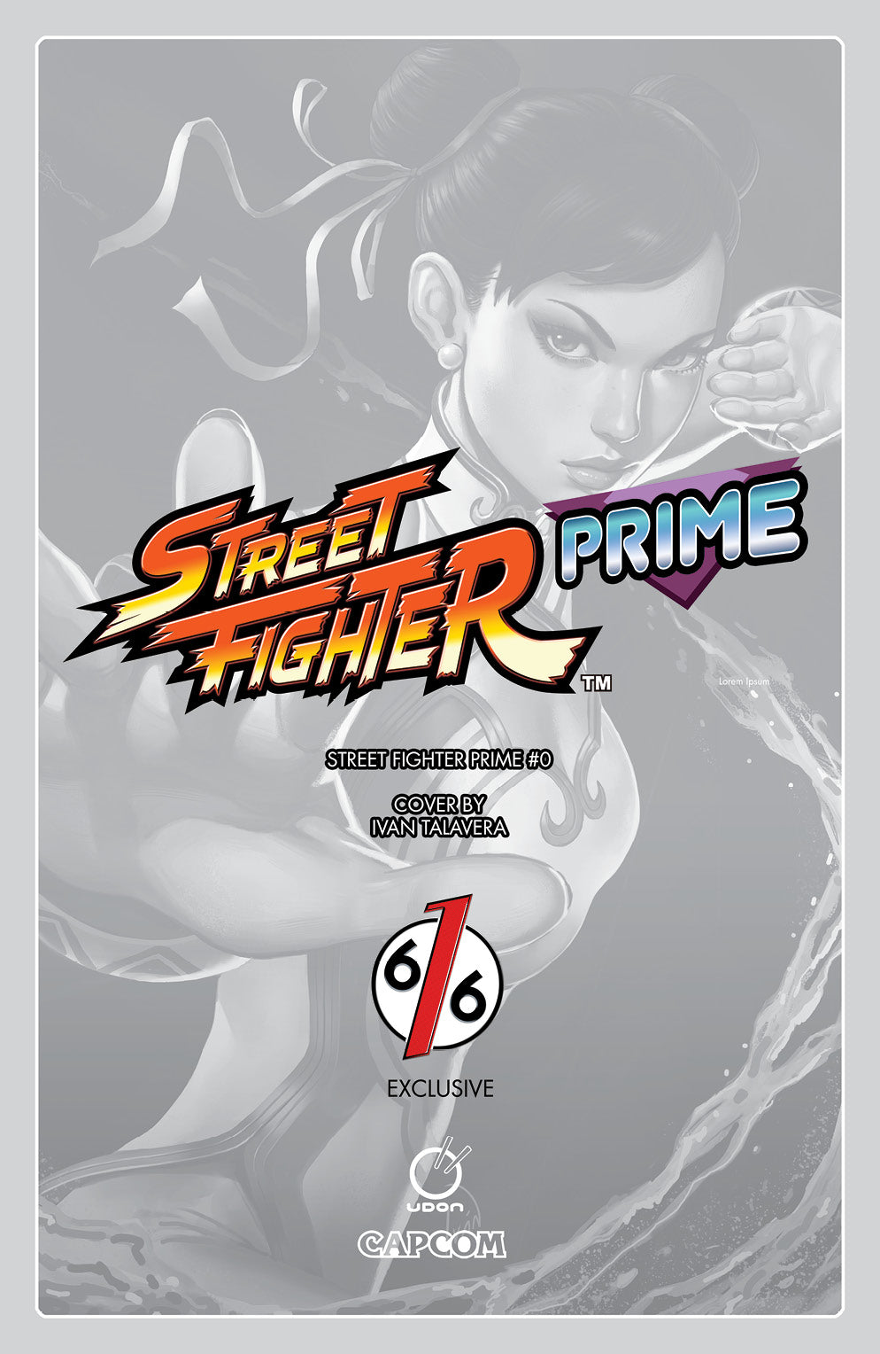 STREET FIGHTER PRIME #0 IVAN TALAVERA 616 COMICS Virgin