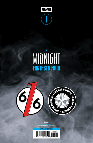 MIDNIGHT FANTASTIC FOUR #1 MIRKA ANDOLFO 616 COMICS Virgin Variant B LTD 1000