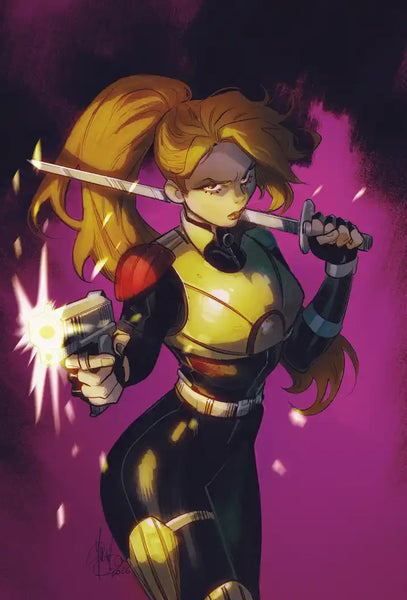 GI JOE #21 MIRKA ANDOLFO 616 COMICS Virgin & FOIL Variant AB Set SCARLETT LTD 750