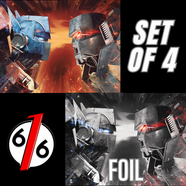 TRANSFORMERS #27-28 BJORN BARENDS 616 Virgin & FOIL Variant Set Of 4 LTD 750