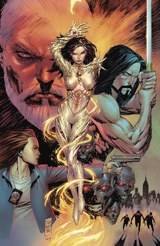 WITCHBLADE #1 2024 MARC SILVESTRI 1:25 Virgin Ratio Variant Cvr E