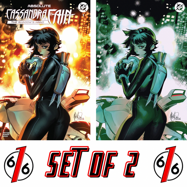 ABSOLUTE CASSANDRA CAIN #1 MIRKA ANDOLFO 616 COMICS Trade Dress & Virgin Variant AB Set LTD 1000
